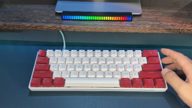 Amazon.com: Snpurdiri Wired 60% Mechanical Gaming Keyboard, White